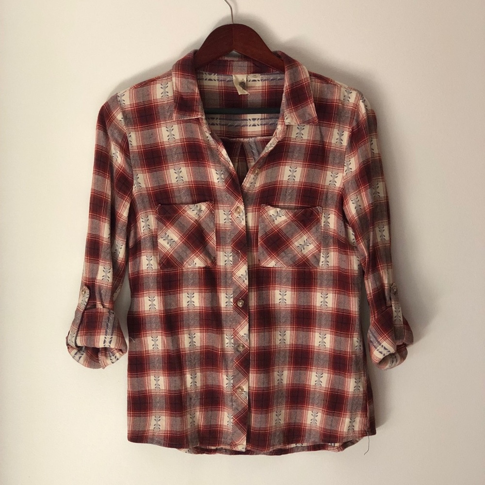 Francescas flannel shirt